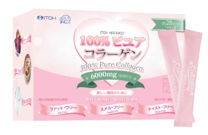 ITOH Hanako 100% Pure Collagen Powder 84s