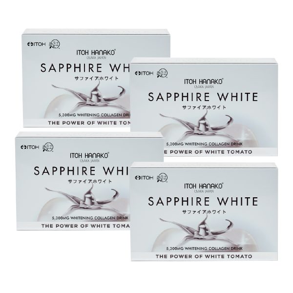 [Bundle of 4] ITOH Hanako Sapphire White Collagen Drink 10s x 4 - Image 6