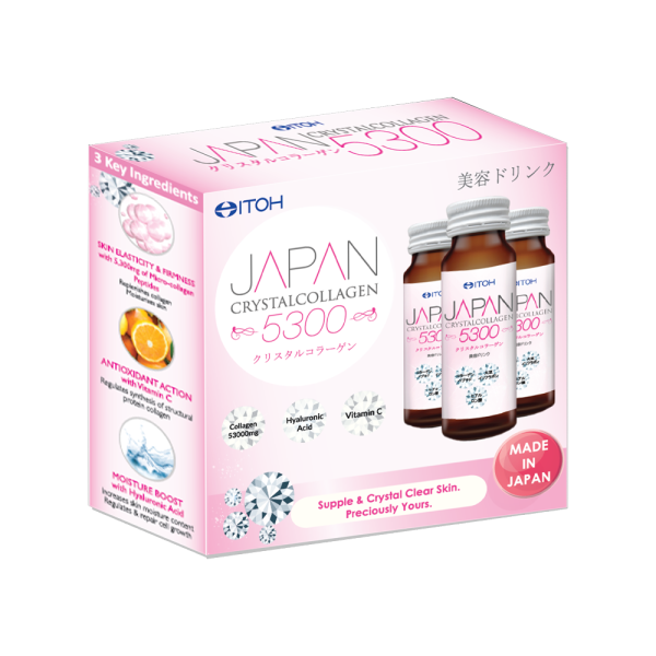 ITOH HANAKO Japan Crystal collagen 5300mg 3s