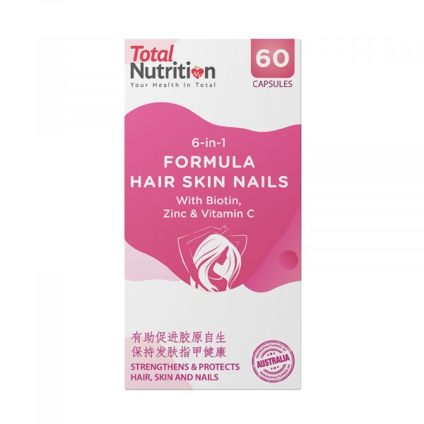 Total Nutrition Hair Skin Nails 60S