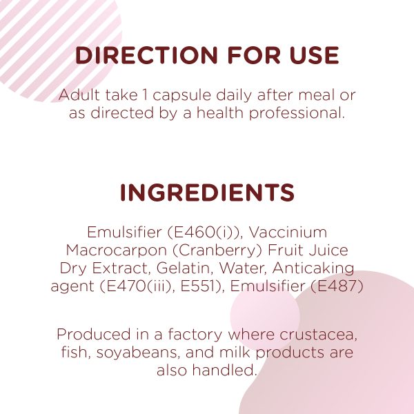 Total Nutrition Cranberry Ultra Strength 60S - Image 3