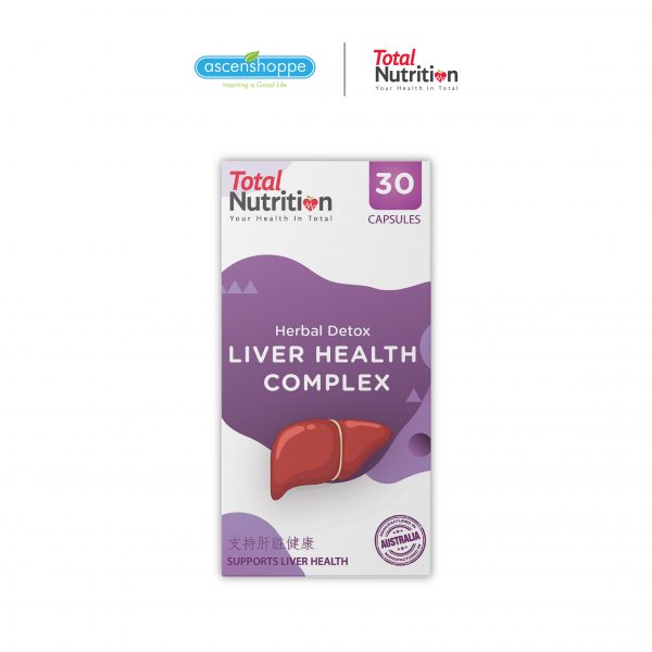 [Ready Stock] Total Nutrition Liver Health Complex Capsules 30s