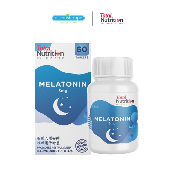 Total Nutrition Melatonin 3MG 60S - Image 3