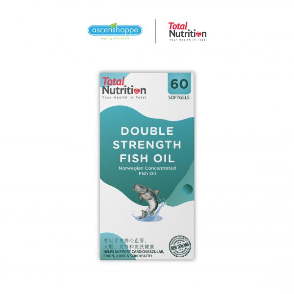 Total Nutrition Double Strength Fish Oil, 60s