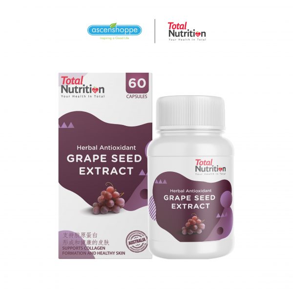 [Ready Stock] Total Nutrition Grape Seed Extract Capsules 60s - Image 3