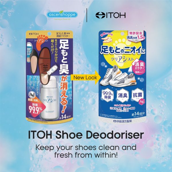ITOH – Cleasist Premium Shoe Deodoriser and Disinfectant