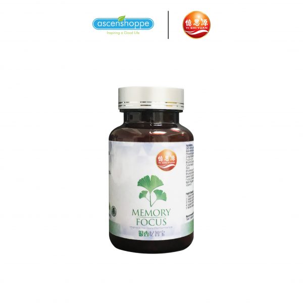YISHIYUAN Memory.Focus 60's 憶思源银杏忆智宝 for improve memory brain health study aid brain nutrition mental clarity - Image 3